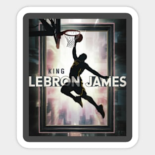 LeBron james Sticker